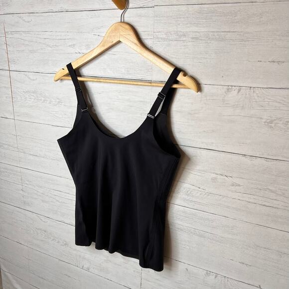 Honey Love Tank Top Womens Size L Black Liftwear Padded Shapewear Tummy Slimming - Picture 11 of 15